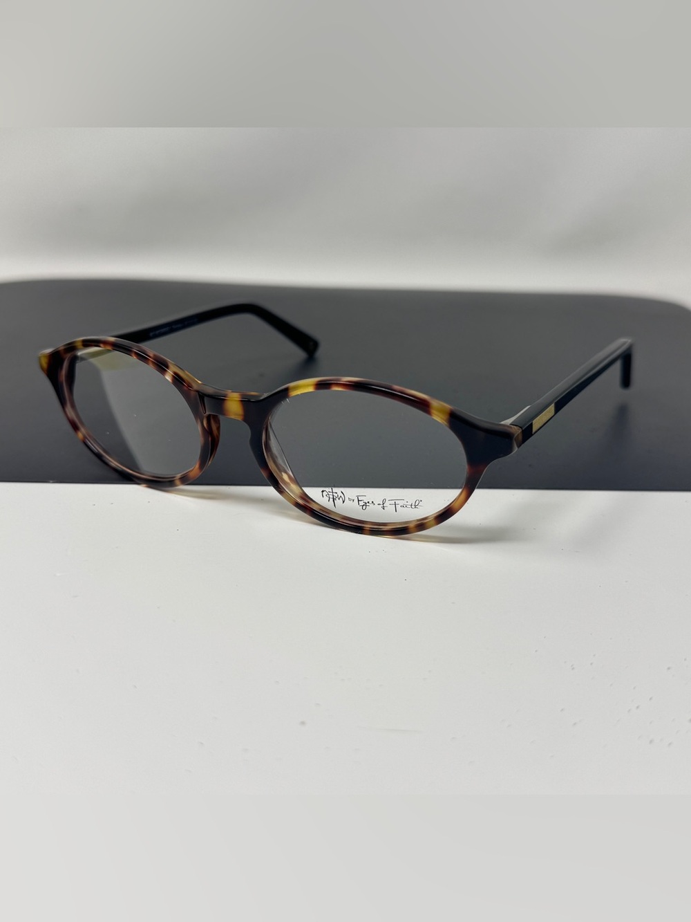 EYES OF FAITH Eyeglasses Frame No Worries Tortoise 1 Peter 5:7